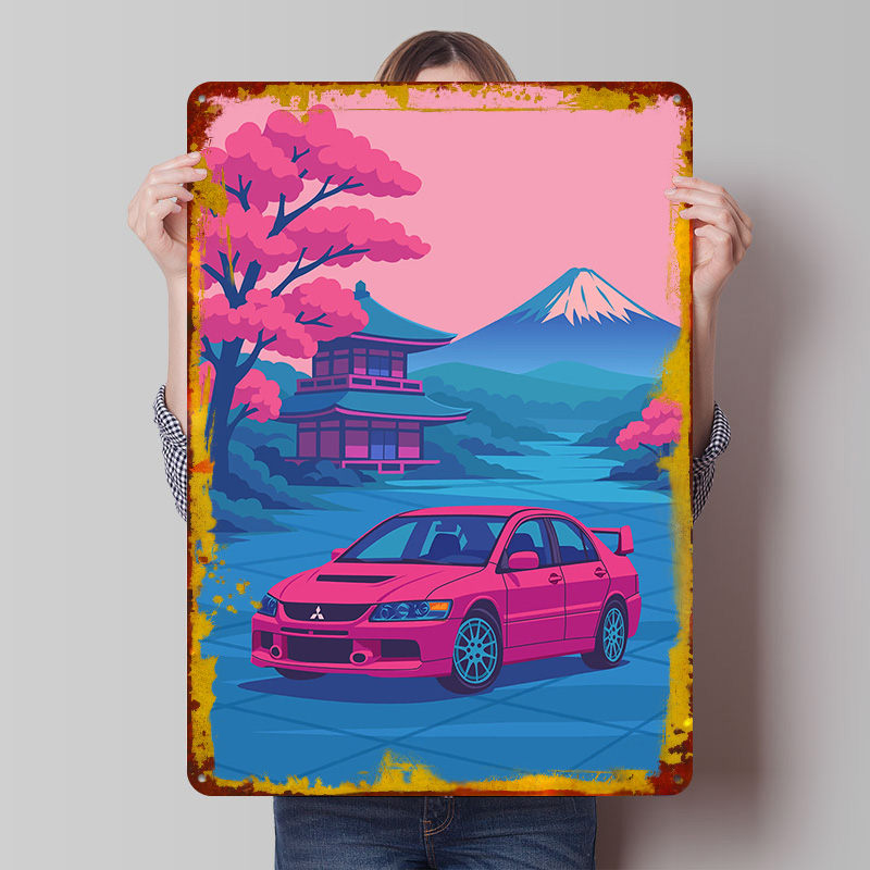 Retro Gaming Japan - Japanse auto Evo in Japan blikken