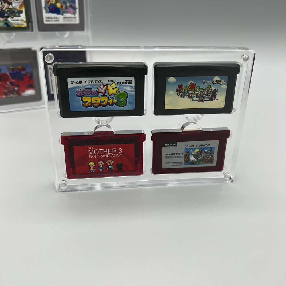 Game Carrying Case - Hoge transparantie acryl magnetische zuigkap Games