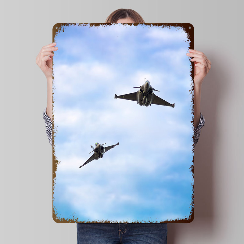 Retro Gaming X2 - Dassault Rafale X2 blikken poster op