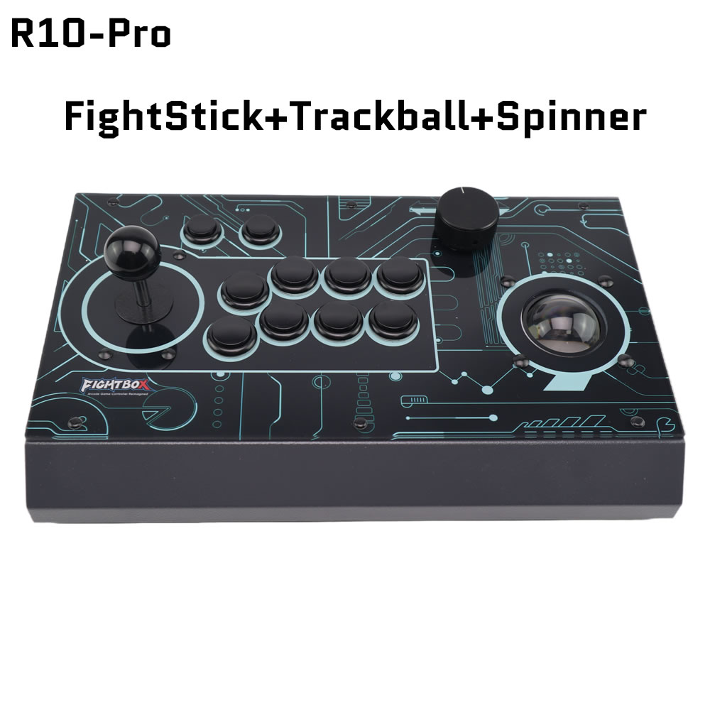Retro Gaming Stick - FightBox R10-PRO Arcade Fight Stick met