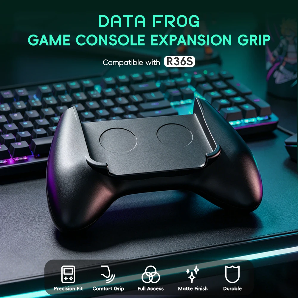 Retro Gaming Fun - Data Frog R36S Game Grip Ergonomische