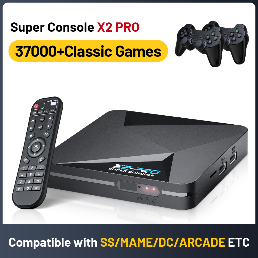 Retro Gaming X2 - Retro Videogameconsole KINHANK Super Console X2