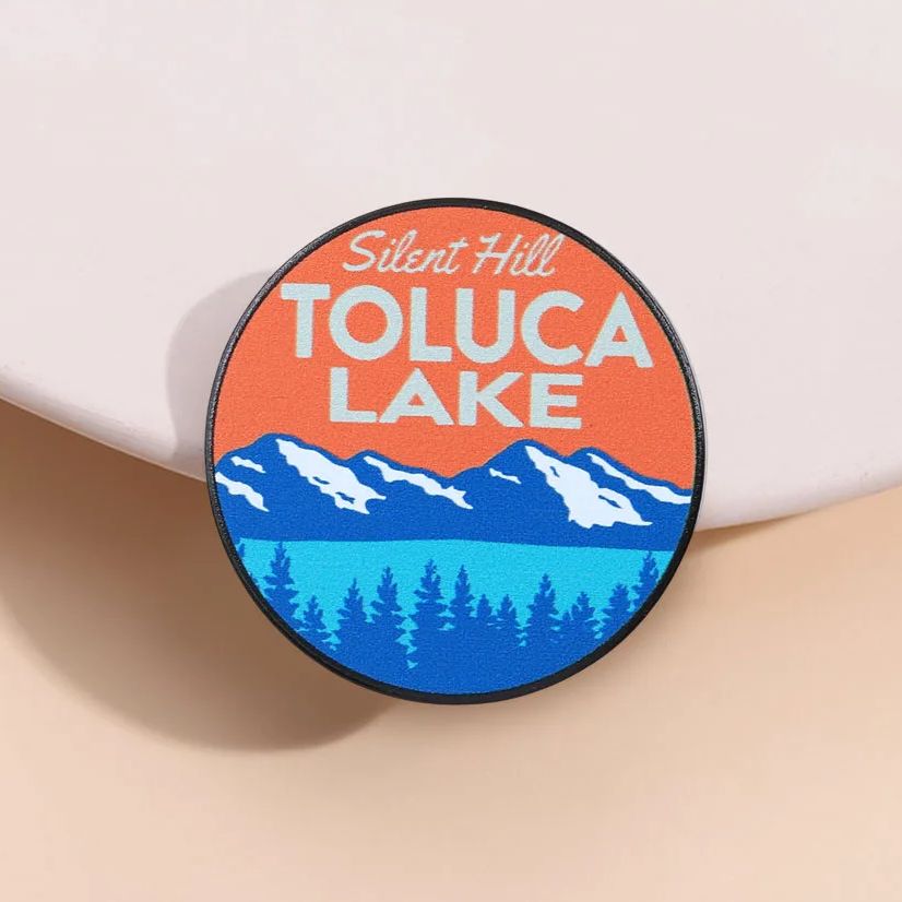 Retro Gaming Fun - Silent Hill Toluca Lake Emaille Pin