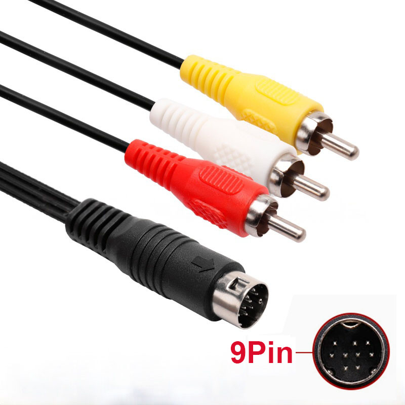 Retro Gaming Cables - 1.8m AV-kabel voor SEGA Genesis II