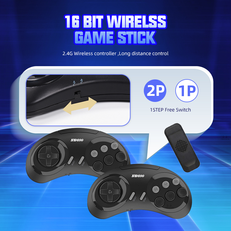 Retro Gaming Stick - Retro gameconsole voor Sega Genesis Mega