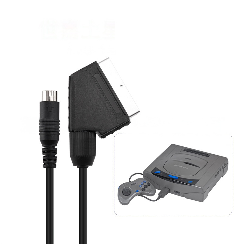 1.8m Scart Kabel voor Sega Sat - Retro Gaming Cables recensie en prijs