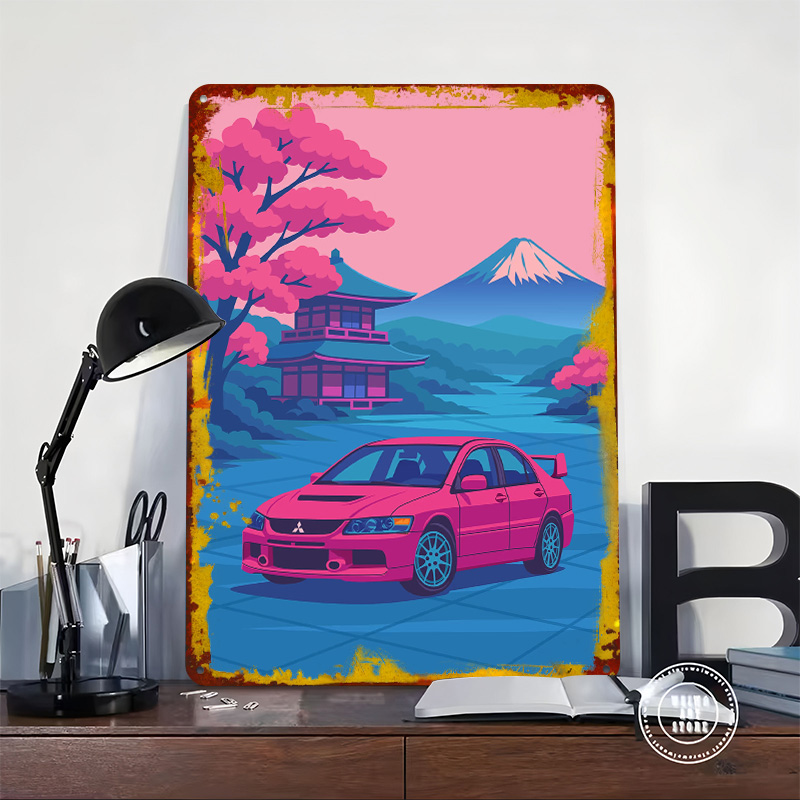 Japanse auto Evo in Japan blik - Retro Gaming Japan recensie en prijs
