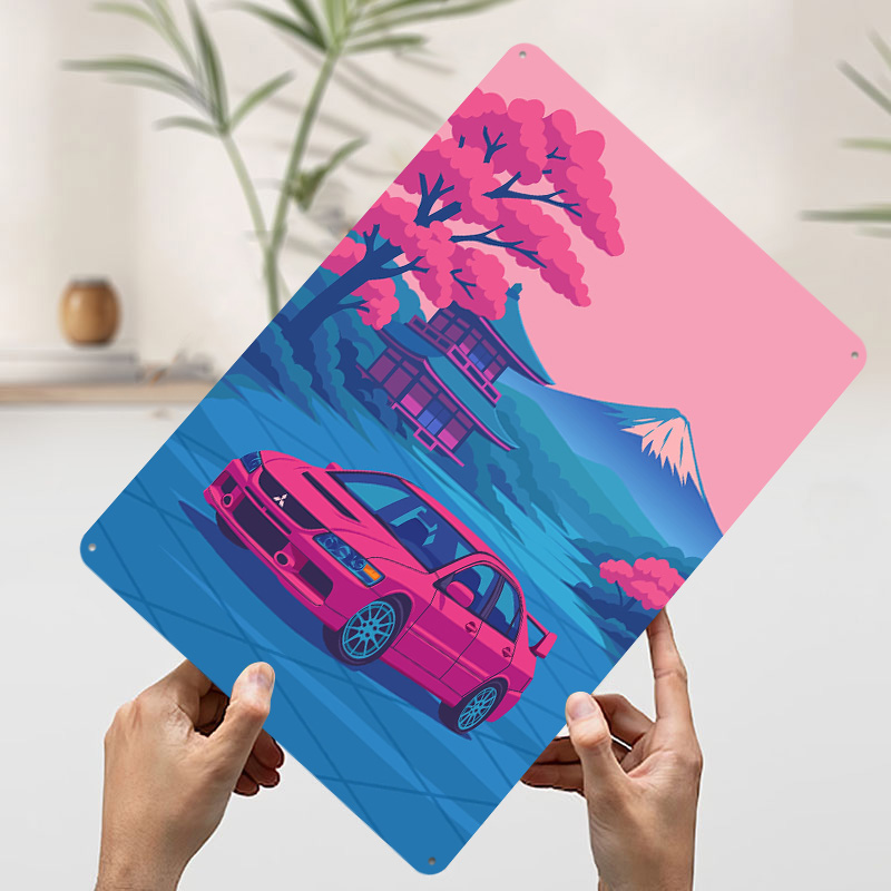 Japanse auto Evo in Japan blik - Retro Gaming Japan recensie en prijs