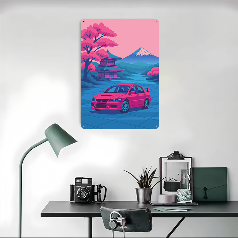 Japanse auto Evo in Japan blik - Retro Gaming Japan recensie en prijs