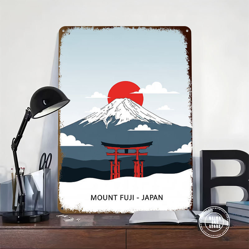 Mount Fuji Japan Travel Gedruk - Retro Gaming Japan recensie en prijs