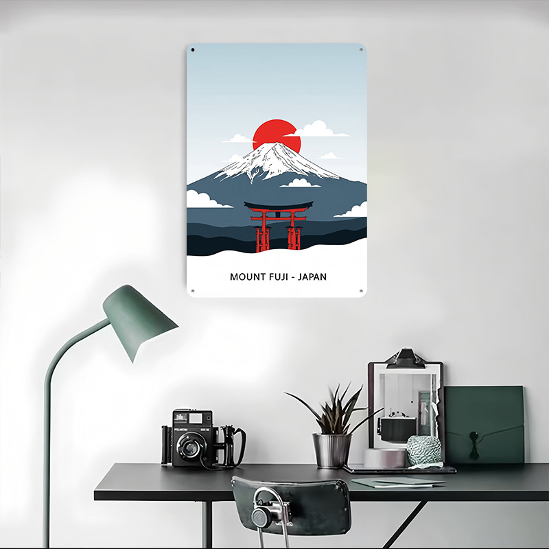 Mount Fuji Japan Travel Gedruk - Retro Gaming Japan recensie en prijs