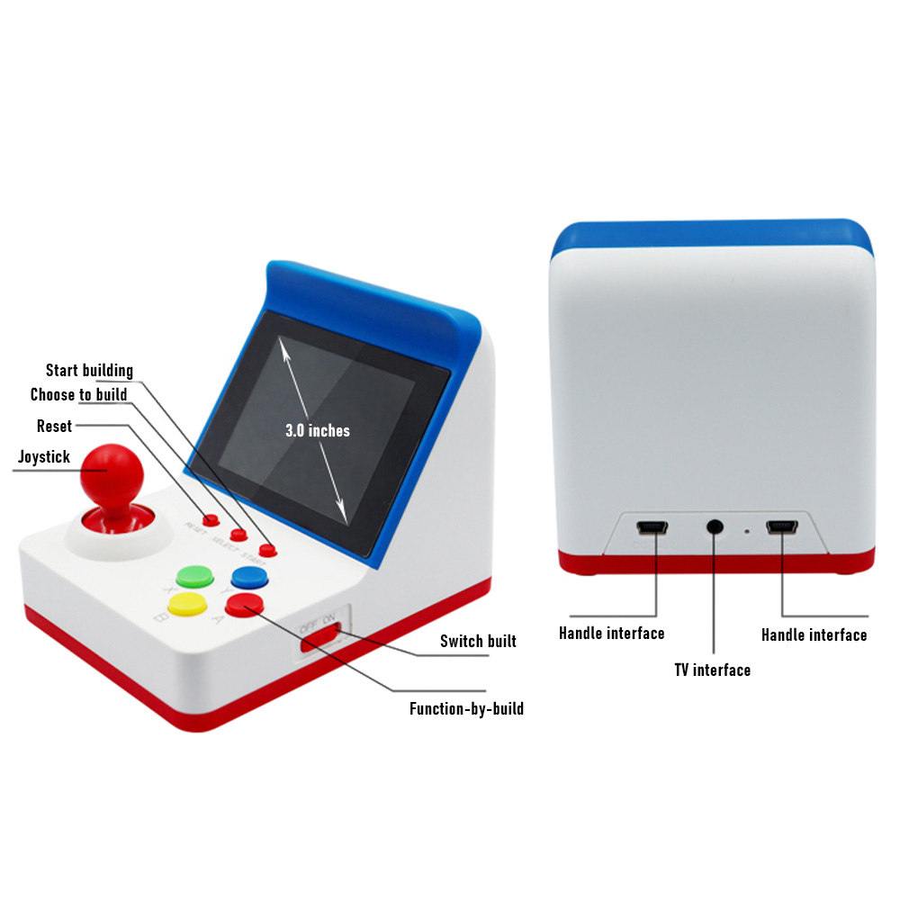 360 Video Games 3inch 8bit Dra - Retro Gaming Fun recensie en prijs