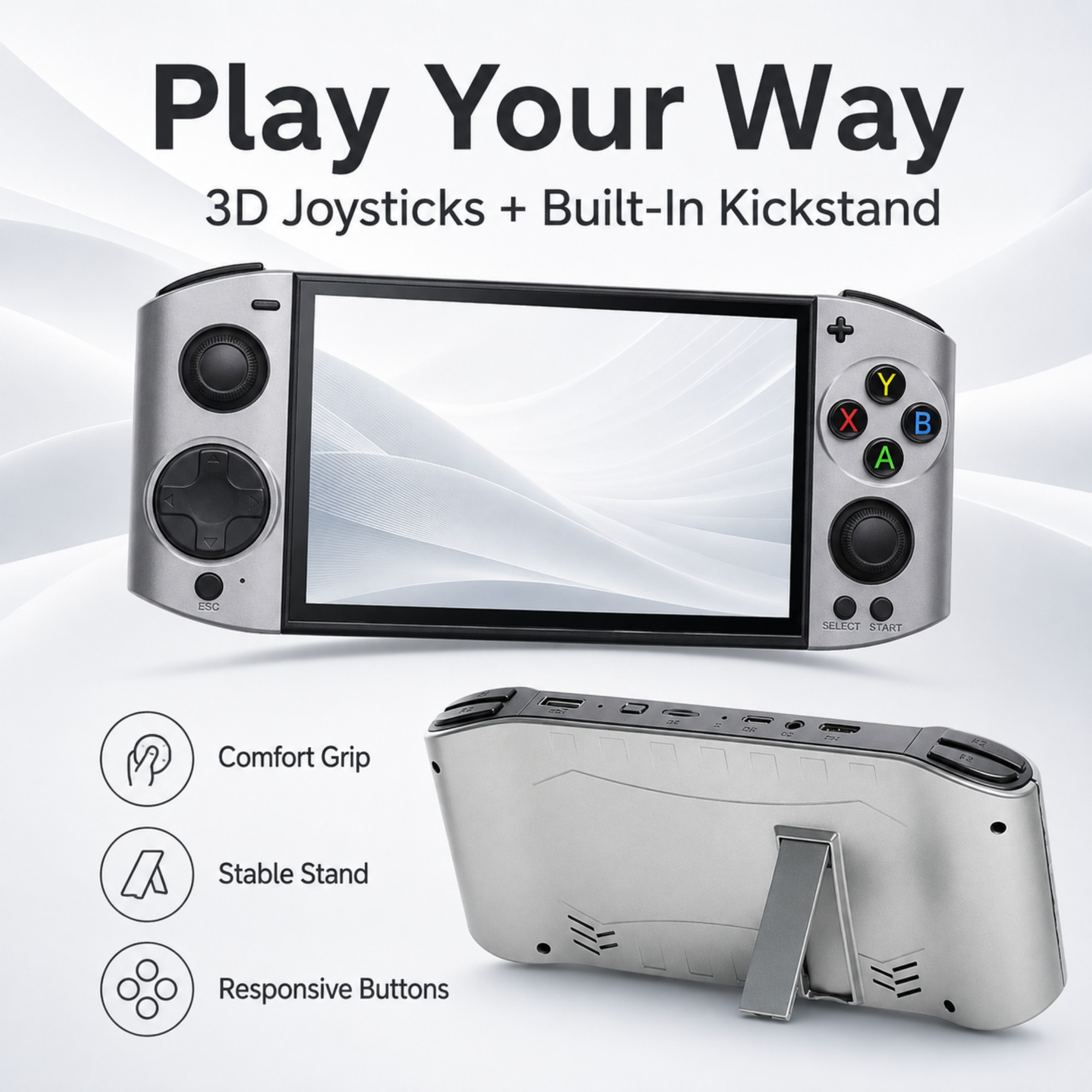 09 Ultra 5.1 Inch OLED Handhel - Retro Gaming Portable recensie en prijs
