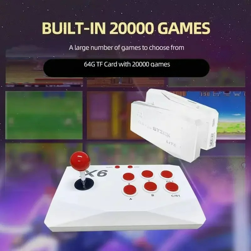 Nieuwe X6 Videogameconsole 4K  - Retro Gaming Stick recensie en prijs