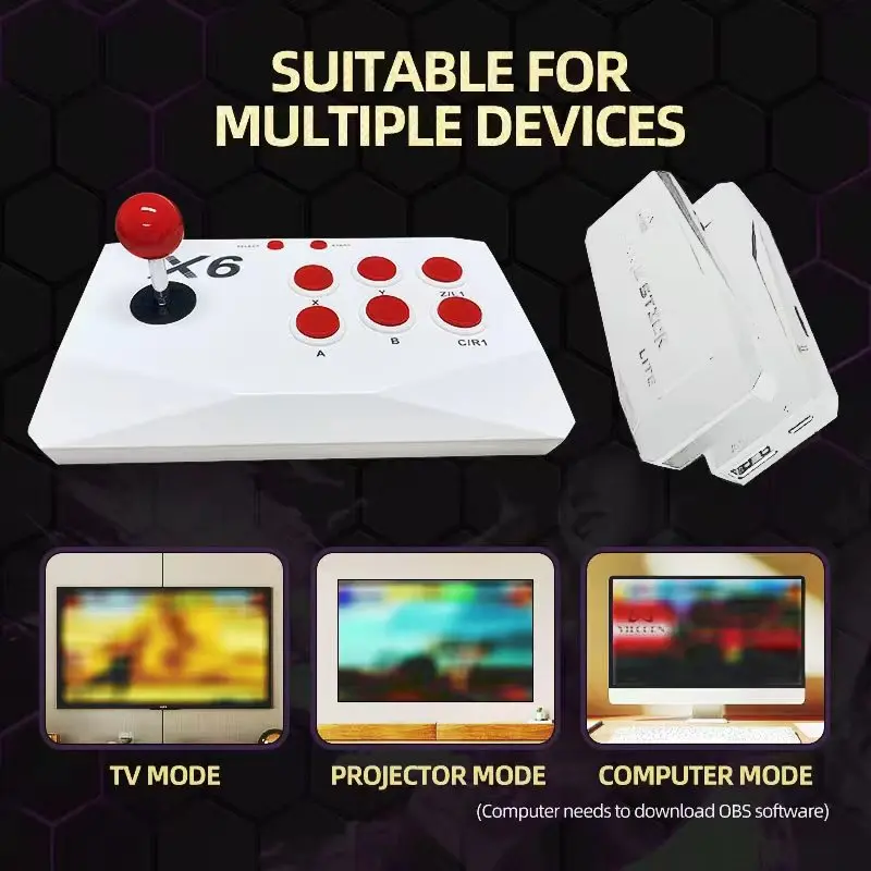 Nieuwe X6 Videogameconsole 4K  - Retro Gaming Stick recensie en prijs