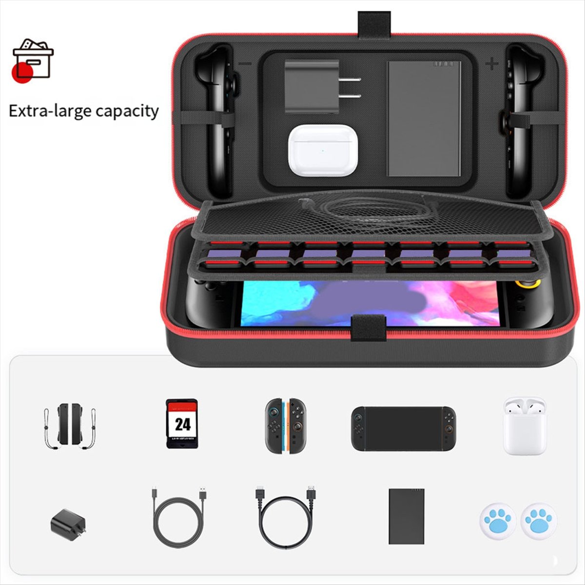 ABGN Premium Draagtas Switch 2 - Game Carrying Case recensie en prijs
