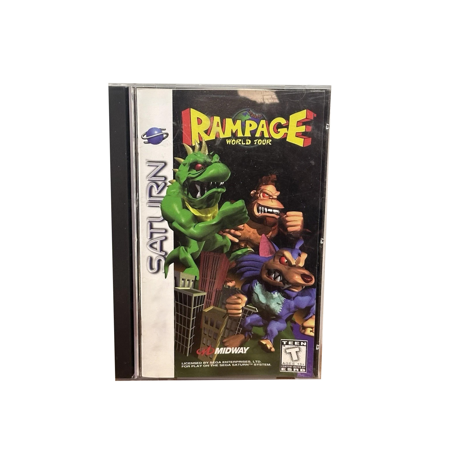 Saturn Copy Disc Game Rampage  - Retro Gaming Fun recensie en prijs