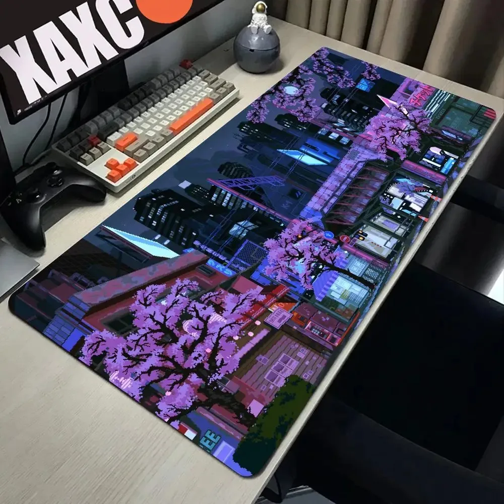 Retro Vaporwave HD Muismat Neo - Retro Gaming Japan recensie en prijs