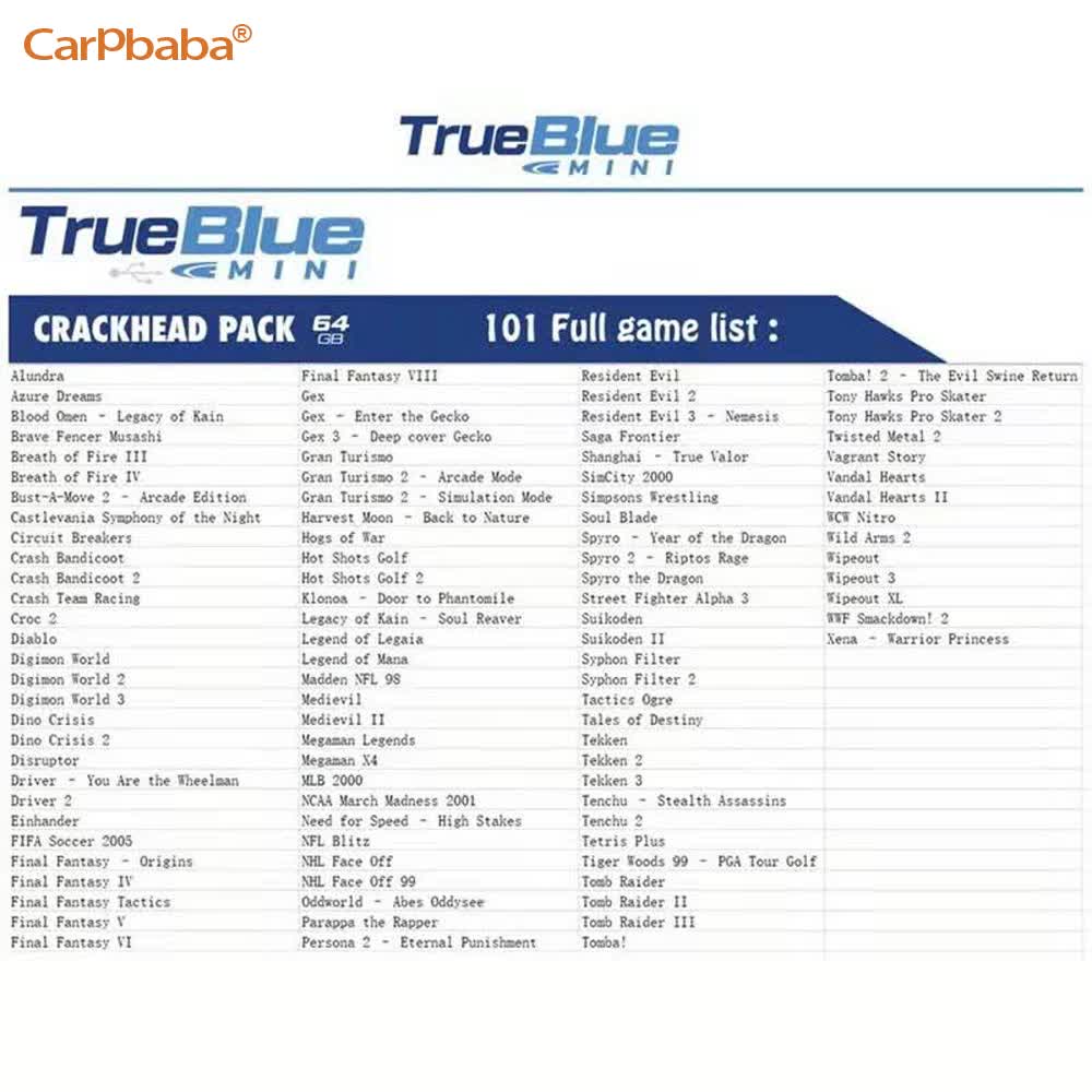W3 Voor True Blue Mini CRACK P - Retro Gaming Stick recensie en prijs