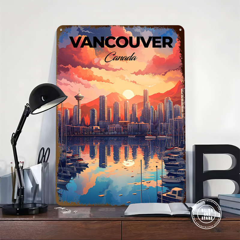 Vancouver Travel Print Printin - Retro Gaming Vancouver recensie en prijs