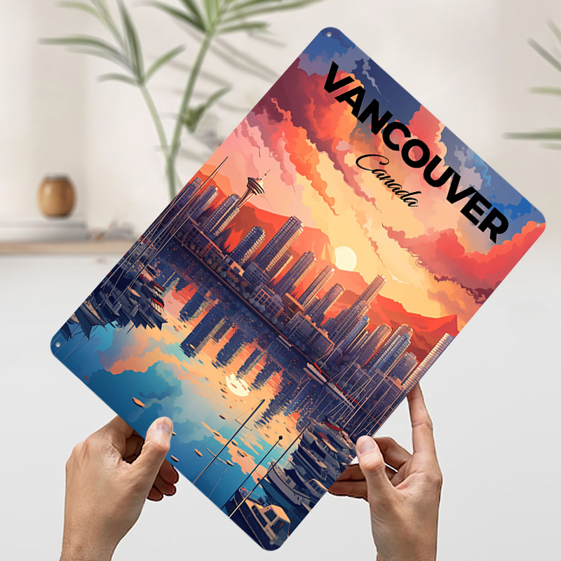 Vancouver Travel Print Printin - Retro Gaming Vancouver recensie en prijs