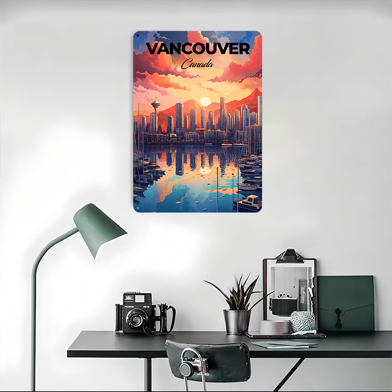 Vancouver Travel Print Printin - Retro Gaming Vancouver recensie en prijs