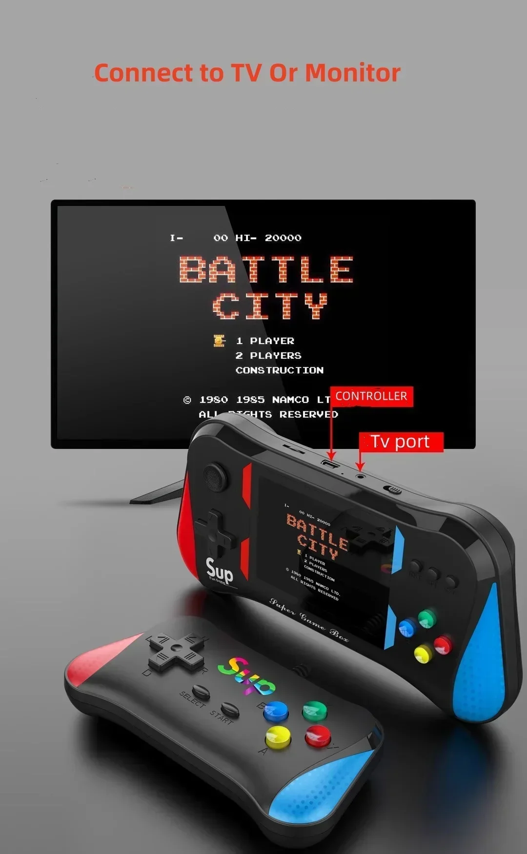 Kinderspelconsole Palm Retro O - Retro Gaming Fun recensie en prijs