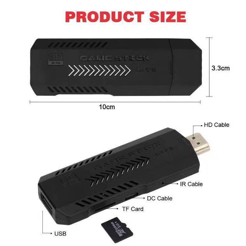 X2 Retro Videogame Console 2.4 - Retro Gaming Stick recensie en prijs