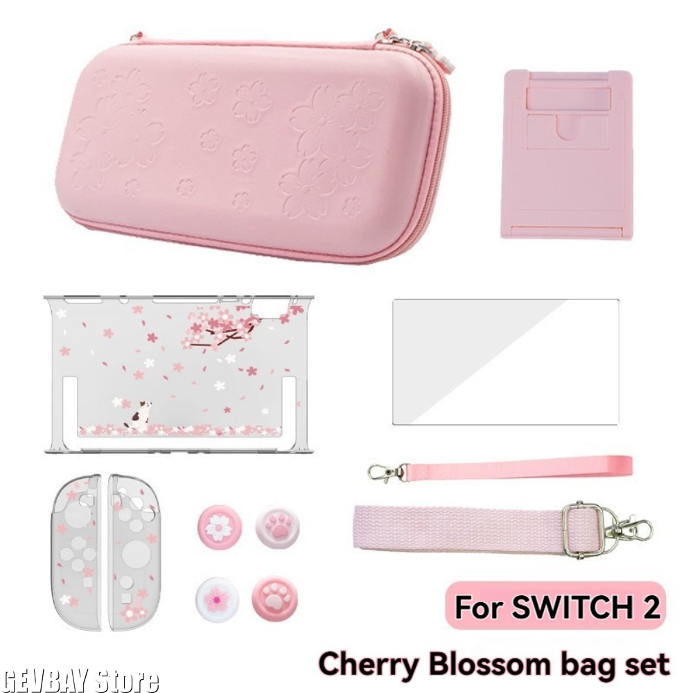 PU Sakura Pink Shell draagbare - Game Carrying Case recensie en prijs