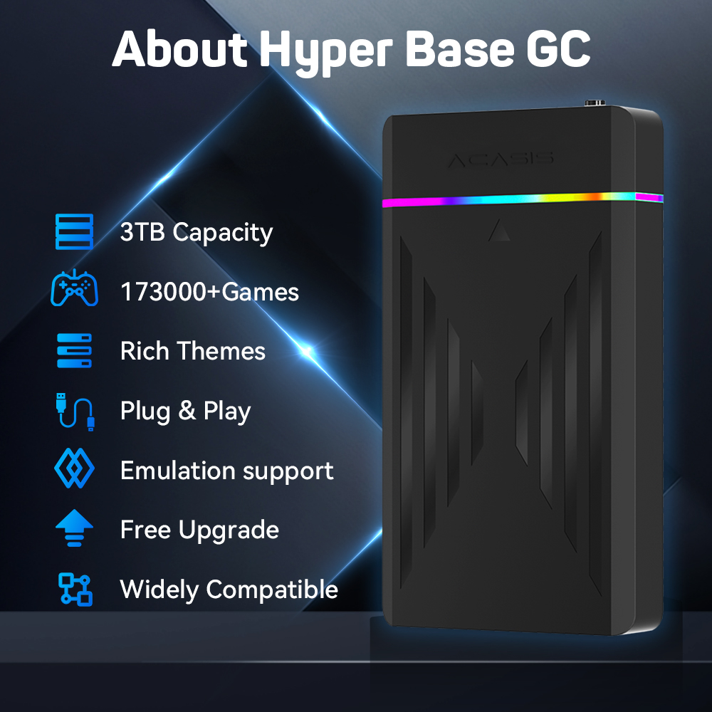 3TB Draagbare Gaming HDD Launc - Retro Gaming Stick recensie en prijs